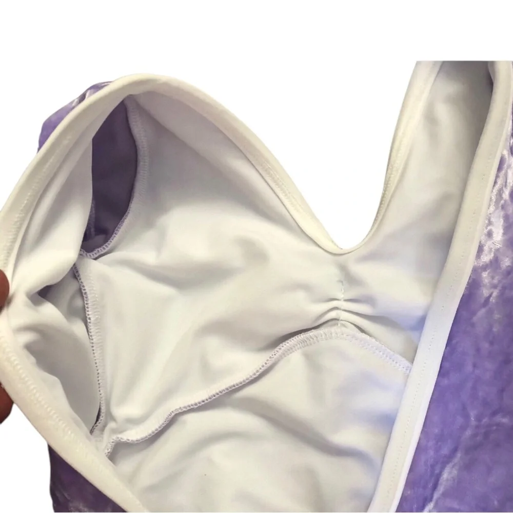 Royal Couture XO Ballet Velvet Leo | Backlesss Lavender